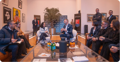 SPEEEX Has the Honor of Welcoming President Vjosa Osmani, Marking a Key Milestone for Kosovo's Outsourcing Industry
